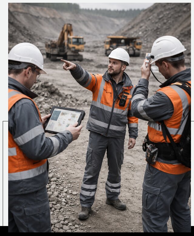 Система контроля персонала для горнодобывающей отрасли в Малоярославце