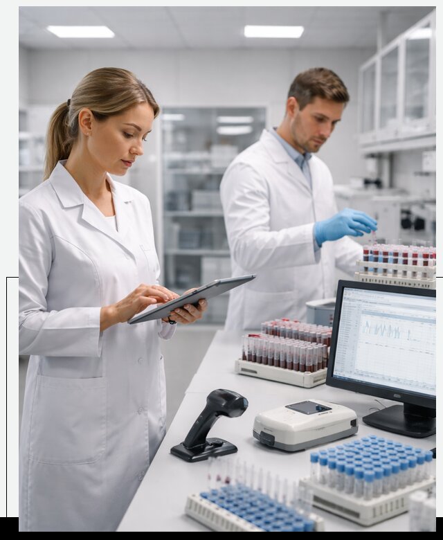 Разработка и внедрение LIMS системы для биотех лабораторий в Малоярославце