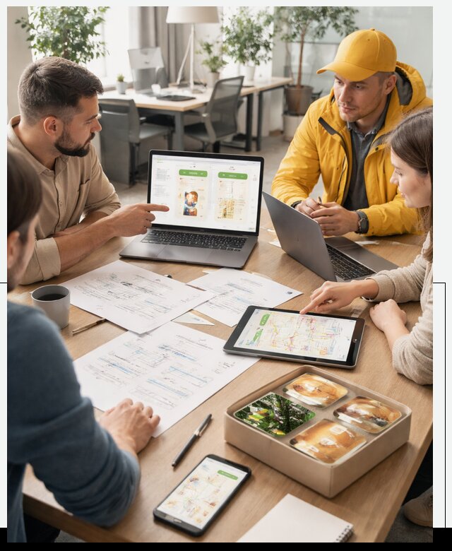 Разработка агрегатора доставки еды в Малоярославце от 15513 р., АвикейМлр